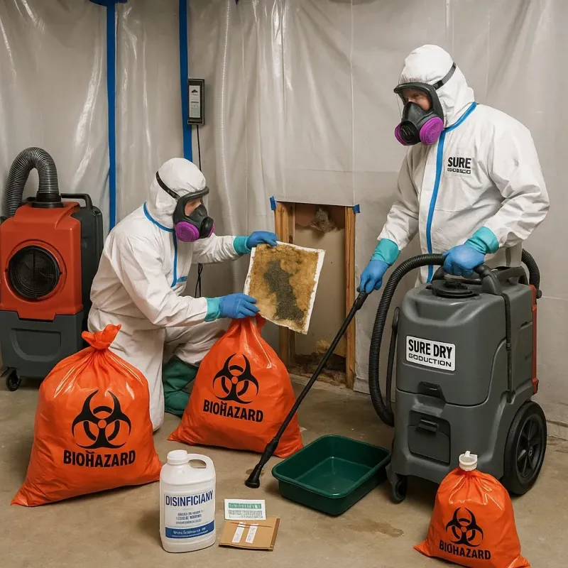 Contaminated Water Handling Protocols process in Jackson County, OK