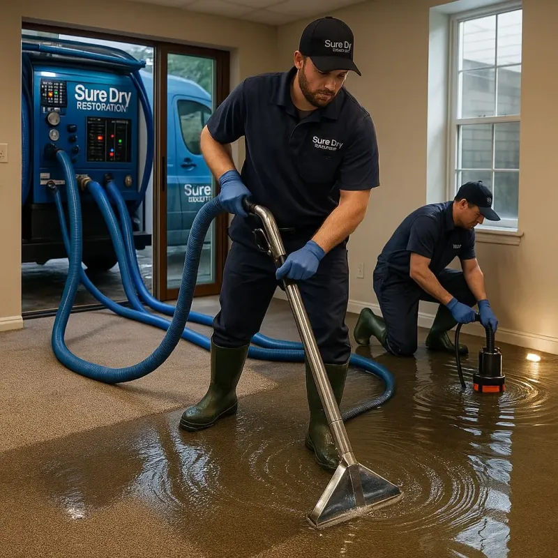 Water Extraction and Removal process in Jackson County, OK